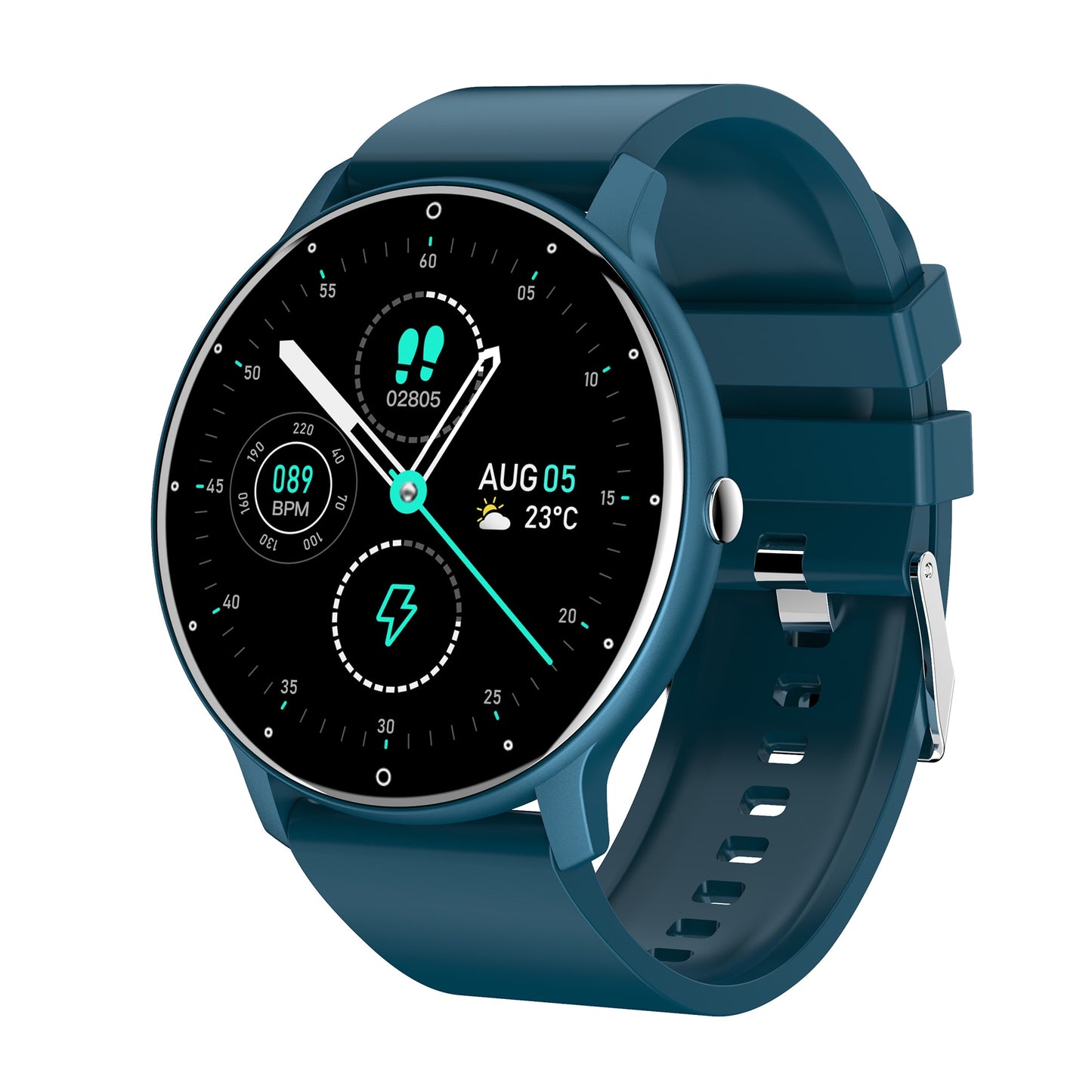 Smart Watch CanMixs novo de 2022, para mulheres e homens, esportivo, rastreador de fitness, monitor de sono e frequência cardíaca, à prova d'água, compatível com IOS e Android.